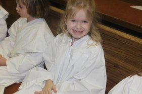 Breathe, Feb. 11, 2011, minutes before her baptism